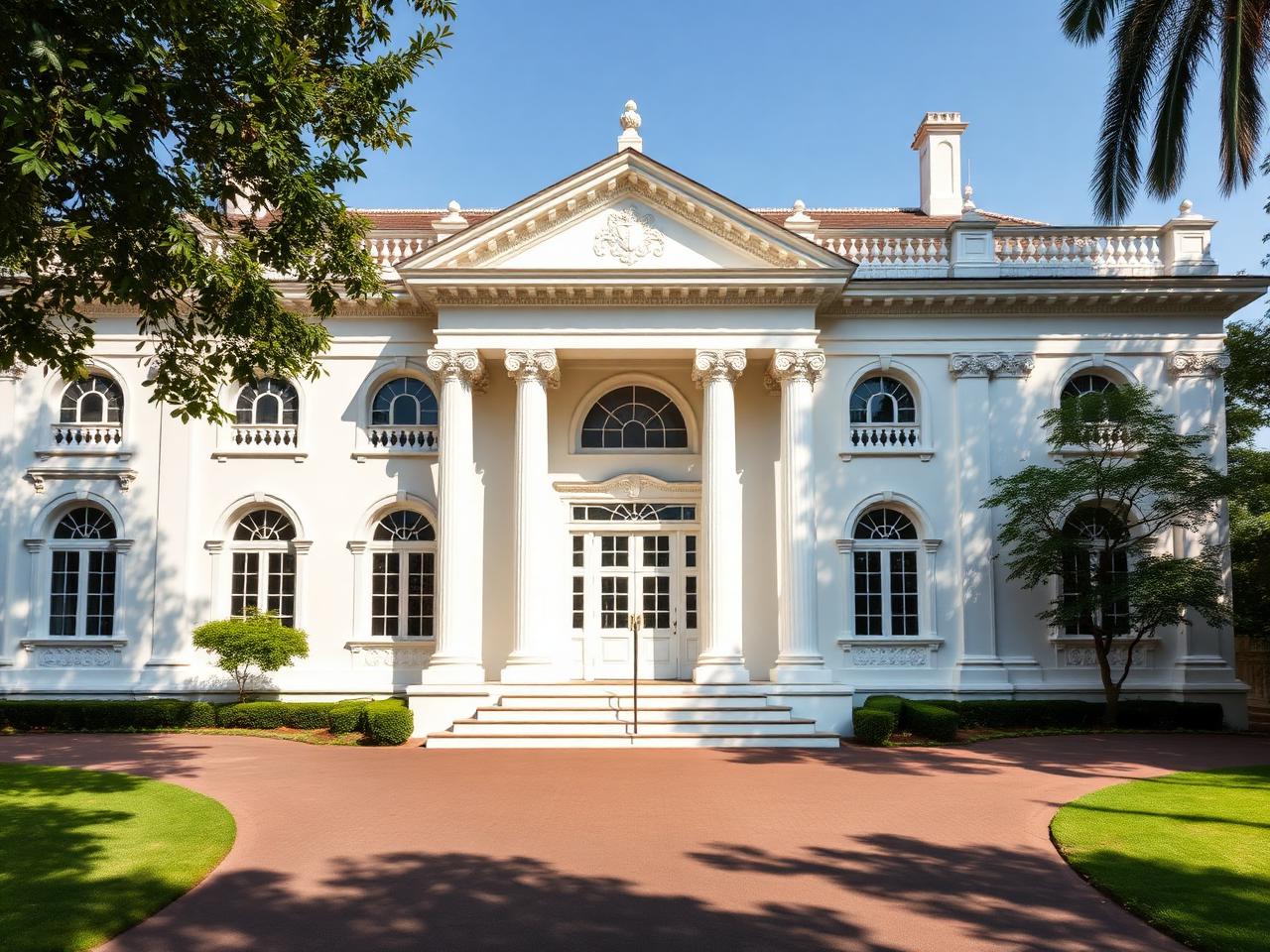 Neo-Classical facade reference